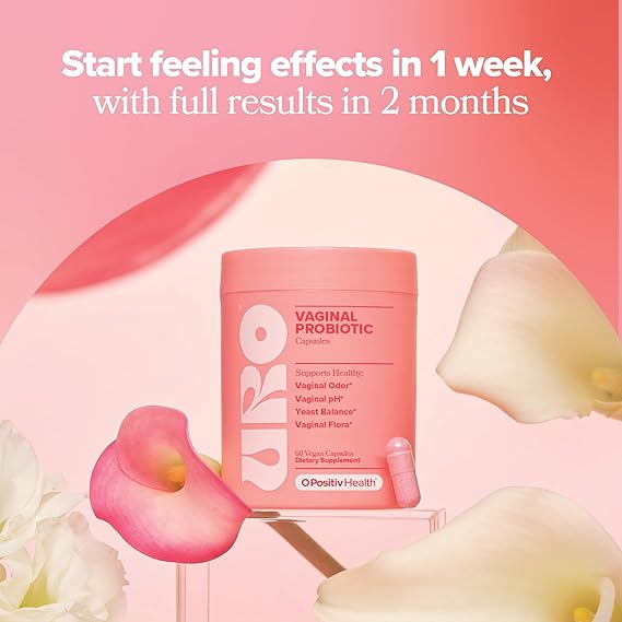 URO Women  Probiotics Capsules for Women pH Balance with Prebiotics & Lactobacillus Probiotic Blend