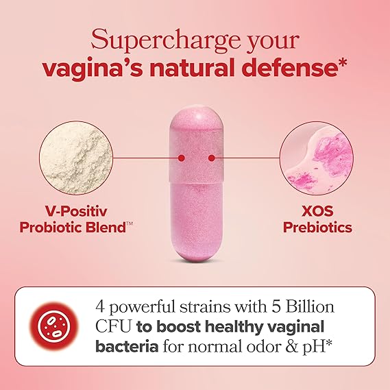 URO Women  Probiotics Capsules for Women pH Balance with Prebiotics & Lactobacillus Probiotic Blend